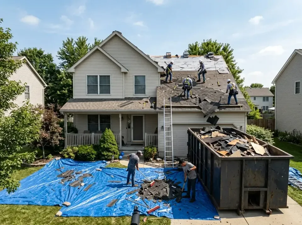 roof-replacement-debris-remova-004 — frequently asked questions, Cheapest Dumpster Rentals in Rogers, AR